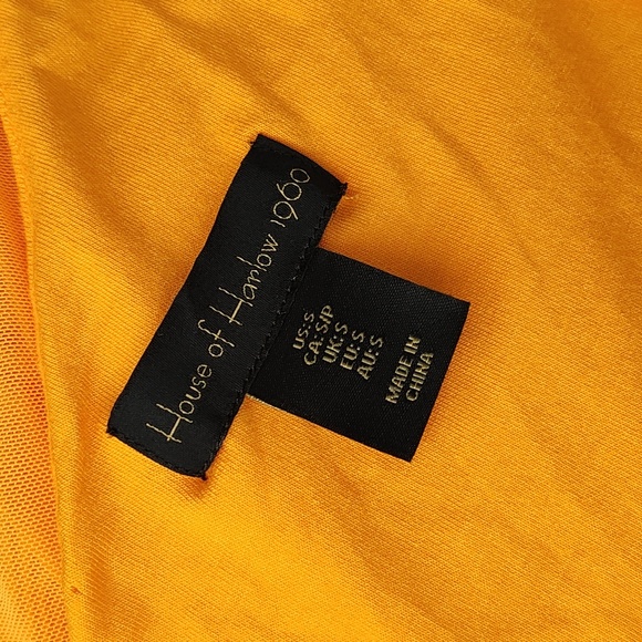 House of Harlow | mesh one shoulder tank - Picture 3 of 4